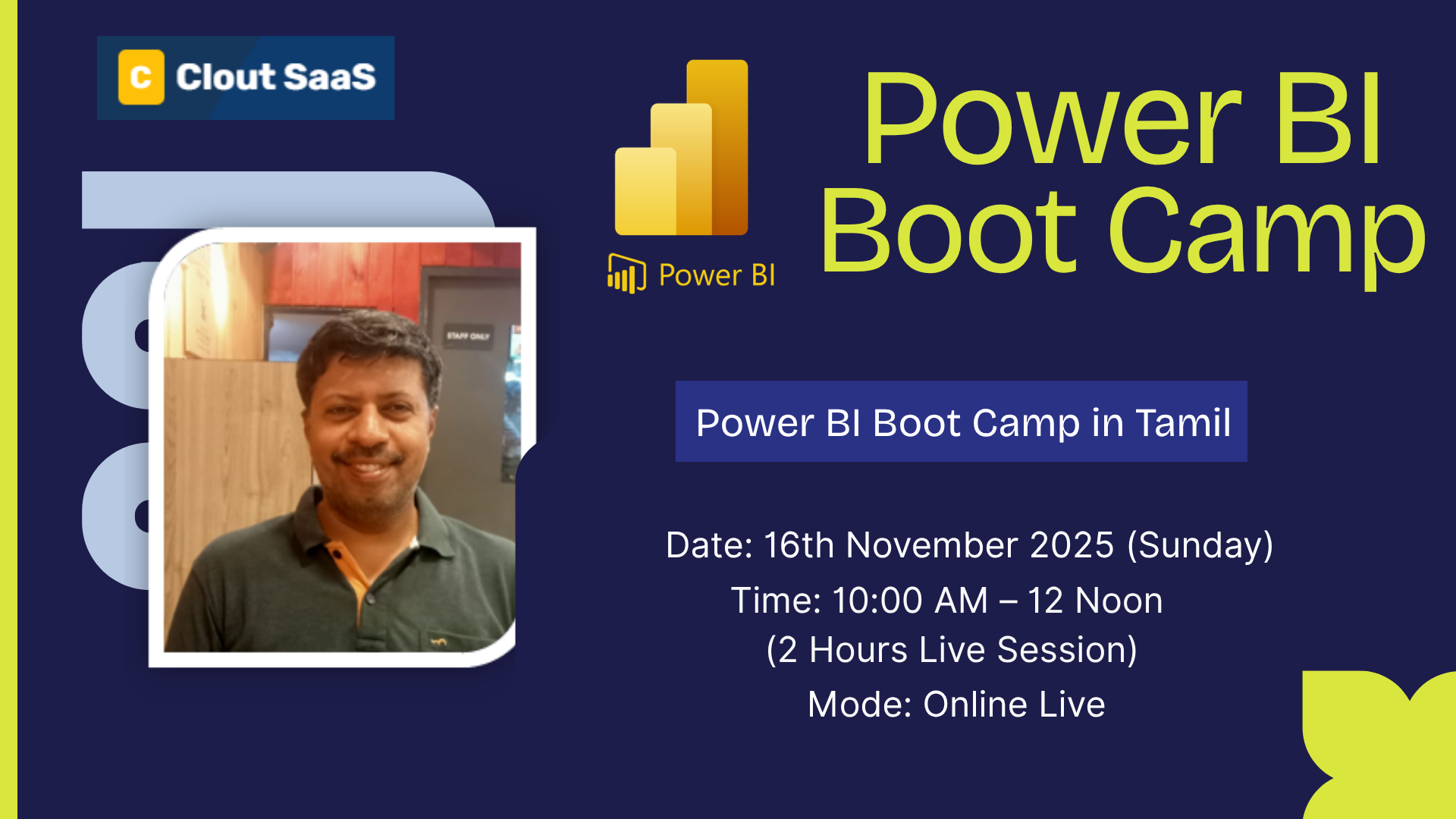 Power BI Boot Camp in Tamil - 2 Hours Interactive Live Session